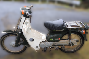 回収実績：香川県のお客様より原付バイクを無料回収させていただきました