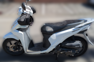 回収実績：愛媛県のお客様より原付バイクを無料回収させていただきました