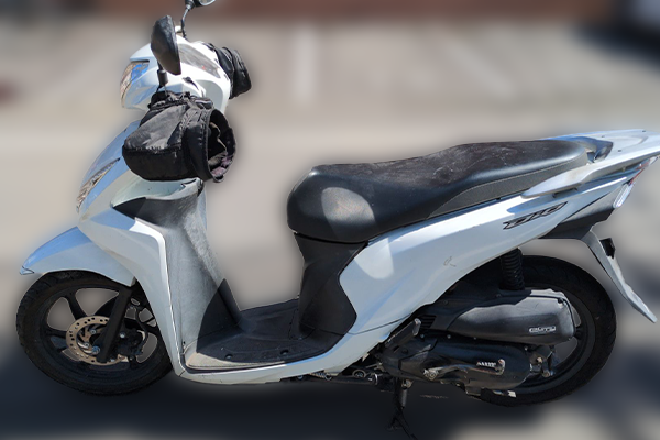 愛媛県松山市で回収した原付 ホンダ ディオ110