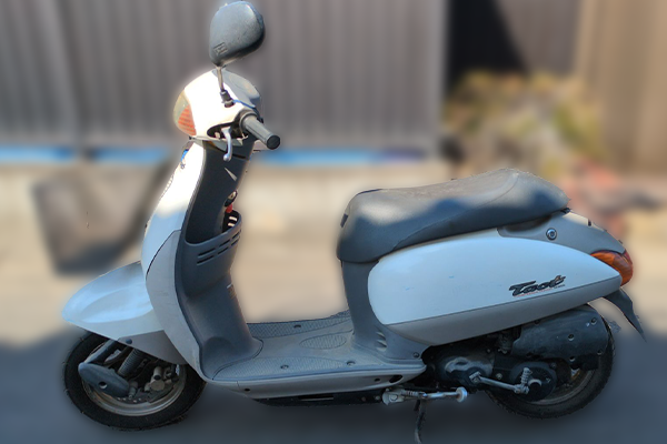 香川県高松市で回収した原付 ホンダ タクト