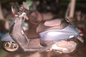 回収実績：高知県のお客様より原付バイクを無料回収させていただきました