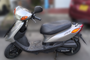 回収実績：徳島県のお客様より原付バイクを無料回収させていただきました