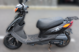 回収実績：愛媛県のお客様より原付バイクを無料回収させていただきました
